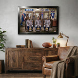 New York Giants<br>Barbershop Print