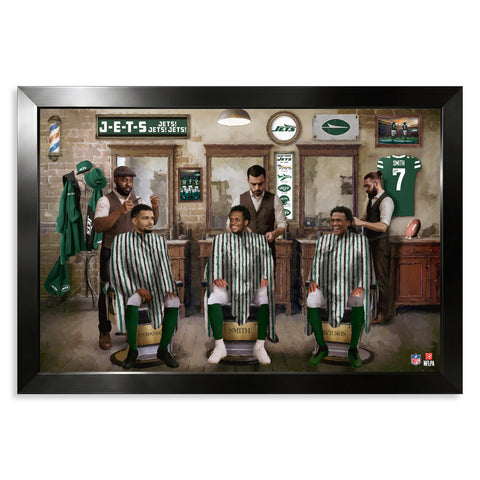 New York Jets<br>Barbershop Print