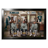 Philadelphia Eagles<br>Barbershop Print