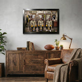 Pittsburgh Steelers<br>Barbershop Print