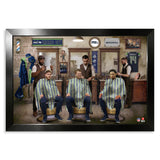 Seattle Seahawks<br>Barbershop Print