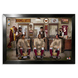 Washington Commanders<br>Barbershop Print