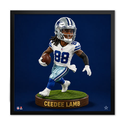 Dallas Cowboys<br>CeeDee Lamb Bobblehead Print