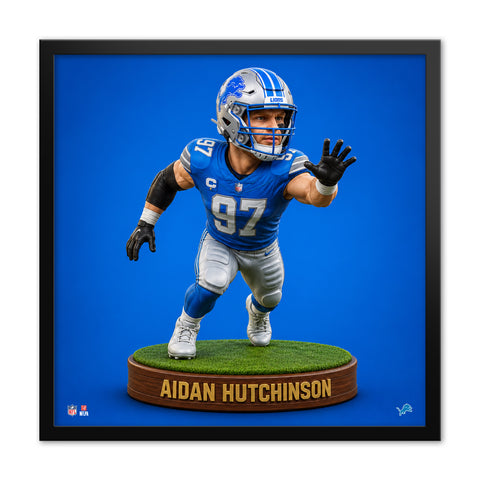 Detroit Lions<br>Aidan Hutchinson Bobblehead Print