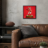 Kansas City Chiefs<br>Patrick Mahomes Bobblehead Print