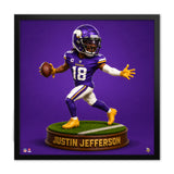 Minnesota Vikings<br>Justin Jefferson Bobblehead Print
