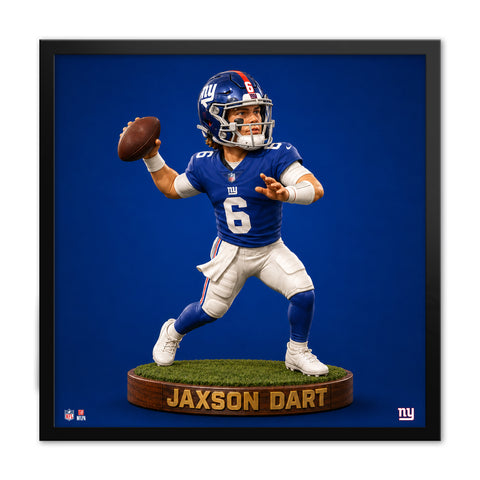 New York Giants<br>Jaxson Dart Bobblehead Print