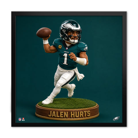 Philadelphia Eagles<br>Jalen Hurts Bobblehead Print
