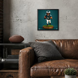 Philadelphia Eagles<br>Saquon Barkley Bobblehead Print