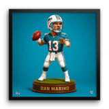 Miami Dolphins<br>Dan Marino Bobblehead Print
