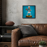 Miami Dolphins<br>Dan Marino Bobblehead Print