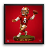 San Francisco 49ers<br>Steve Young Bobblehead Print