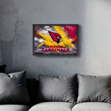 Arizona Cardinals<br>Brush Stroke Logo Print