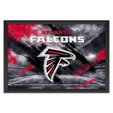 Atlanta Falcons<br>Brush Stroke Logo Print