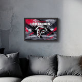 Atlanta Falcons<br>Brush Stroke Logo Print