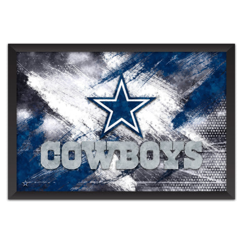 Dallas Cowboys<br>Brush Stroke Logo Print