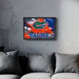 Florida Gators<br>Brush Stroke Logo Print