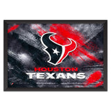 Houston Texans<br>Brush Stroke Logo Print