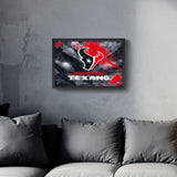Houston Texans<br>Brush Stroke Logo Print