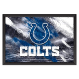 Indianapolis Colts<br>Brush Stroke Logo Print