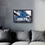 Indianapolis Colts<br>Brush Stroke Logo Print
