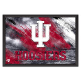 Indiana Hoosiers<br>Brush Stroke Logo Print