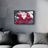 Indiana Hoosiers<br>Brush Stroke Logo Print
