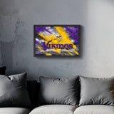 Minnesota Vikings<br>Brush Stroke Logo Print