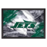 New York Jets<br>Brush Stroke Logo Print