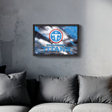 Tennessee Titans<br>Brush Stroke Logo Print