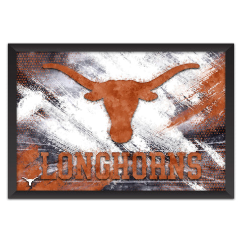 Texas Longhorns<br>Brush Stroke Logo Print