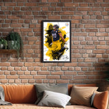 Pittsburgh Steelers<br>T.J. Watt Brush Stroke Player Print