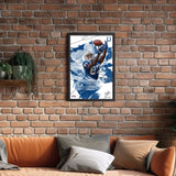 Indianapolis Colts<br>Reggie Wayne Brush Stroke Player Print