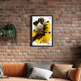 Pittsburgh Steelers<br>Joe Greene Brush Stroke Player Print