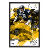 Pittsburgh Steelers<br>Jack Lambert Brush Stroke Player Print