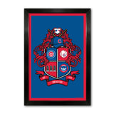 Chicago Cubs<br>Winning Streak Team Crest Print