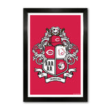 Cincinnati Reds<br>Winning Streak Team Crest Print