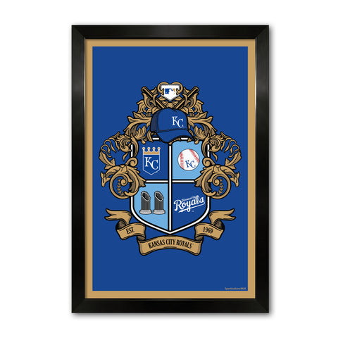 Kansas City Royals<br>Winning Streak Team Crest Print