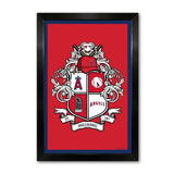 Los Angeles Angels<br>Winning Streak Team Crest Print