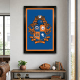 New York Mets<br>Winning Streak Team Crest Print
