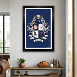 New York Yankees<br>Winning Streak Team Crest Print