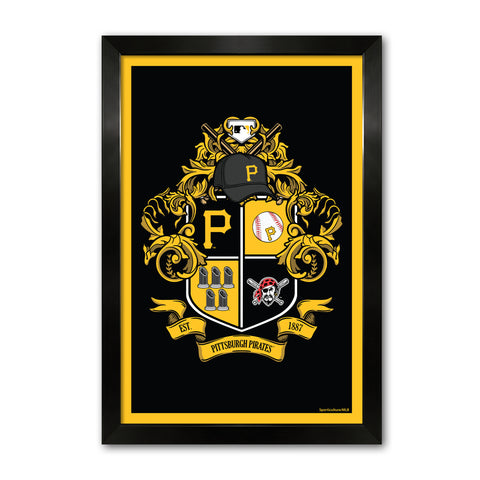 Pittsburgh Pirates<br>Winning Streak Team Crest Print