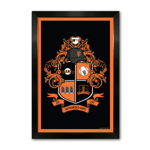 San Francisco Giants<br>Winning Streak Team Crest Print