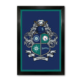 Seattle Mariners<br>Winning Streak Team Crest Print