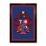 Texas Rangers<br>Winning Streak Team Crest Print