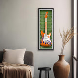 Clemson Tigers<br>Electric Guitar Print