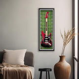 Georgia Bulldogs<br>Electric Guitar Print