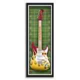 Iowa State Cyclones<br>Electric Guitar Print
