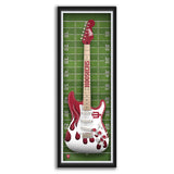 Indiana Hoosiers<br>Electric Guitar Print
