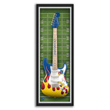 Kansas Jayhawks<br>Electric Guitar Print